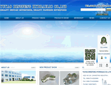 Tablet Screenshot of dfhydraulic.com